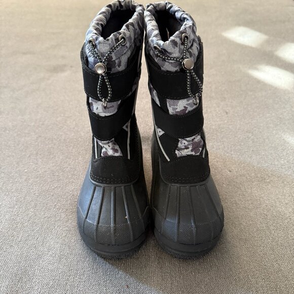 Lands' End Kids Snowboots Size 12M (Black) - Picture 1 of 6
